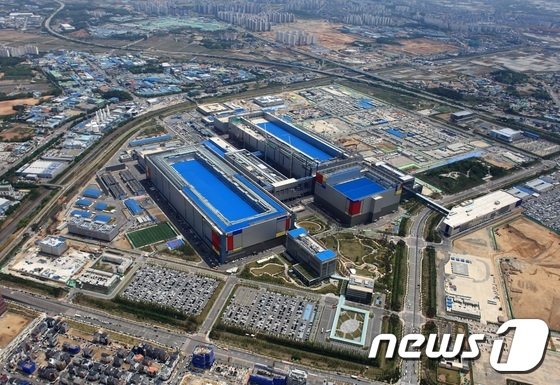 삼성전자 평택캠퍼스 항공 사진(삼성전자 제공)2020.05.21/뉴스1 © 뉴스1