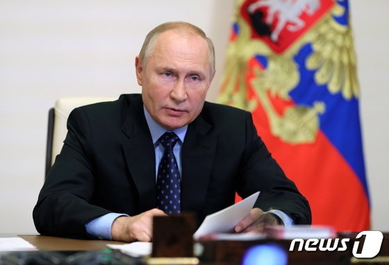 블라디미르 푸틴 러시아 대통령. © 로이터(뉴스1제공)